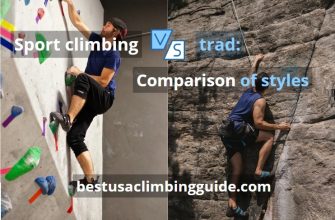 sport climbing vs trad